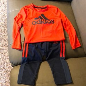 Adidas 3t long sleeve outfit